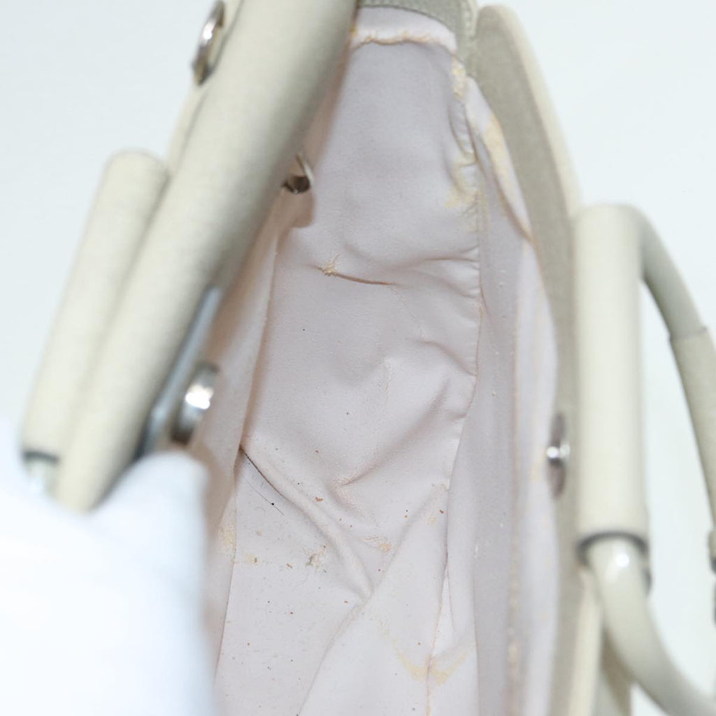 GUCCI Hand Bag Leather White 000 2058 0307 5 83960