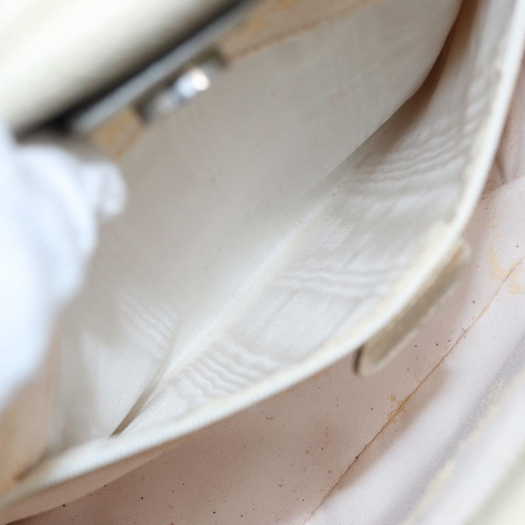 GUCCI Hand Bag Leather White 000 2058 0307 5 83960