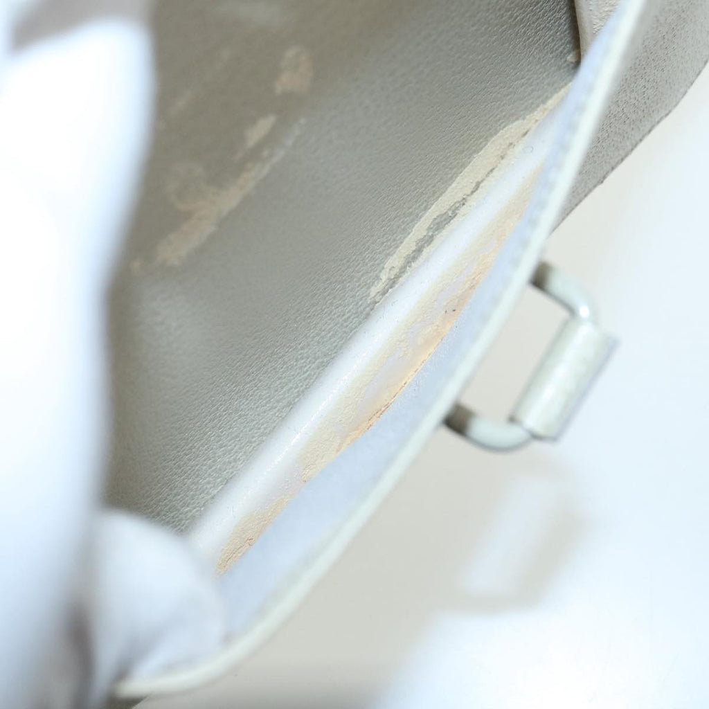 GUCCI Hand Bag Leather White 000 2058 0307 5 83960
