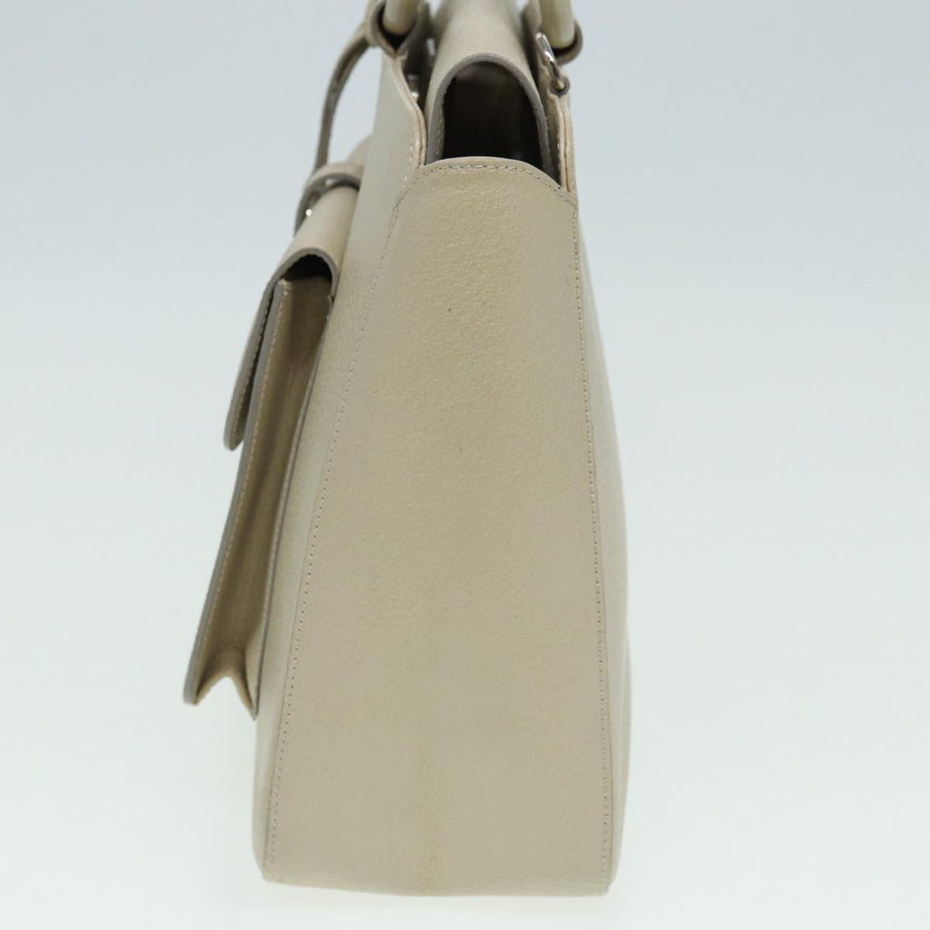 GUCCI Hand Bag Leather White 000 2058 0307 5 83960