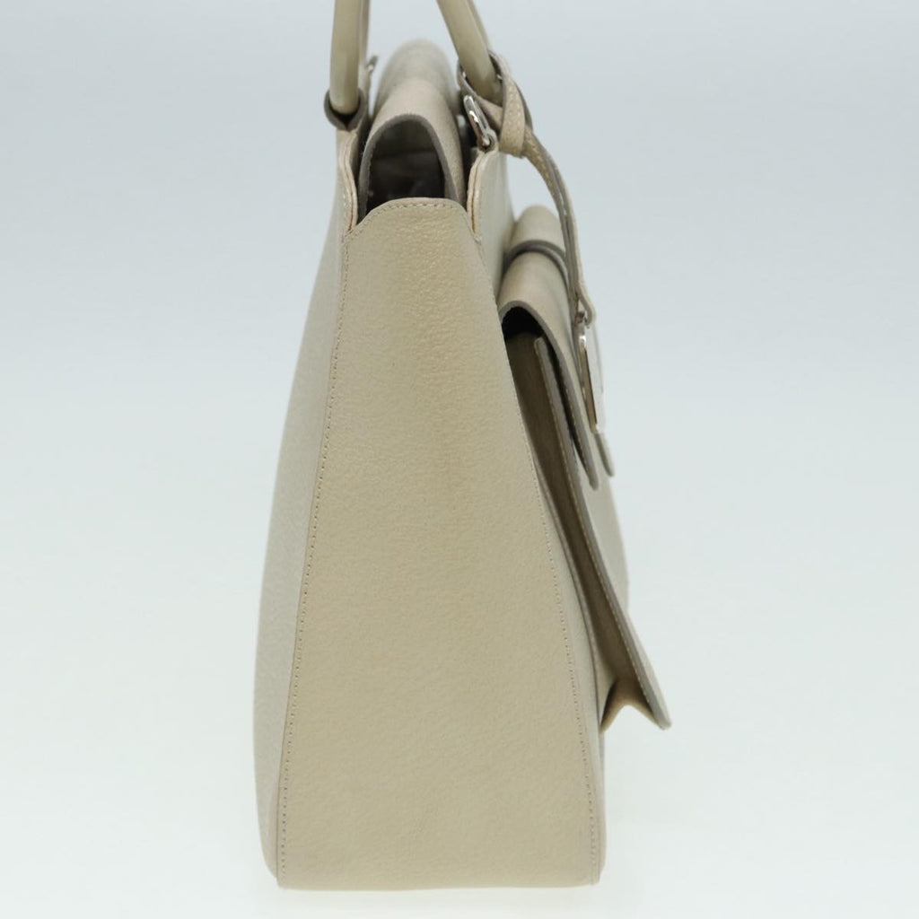 GUCCI Hand Bag Leather White 000 2058 0307 5 83960