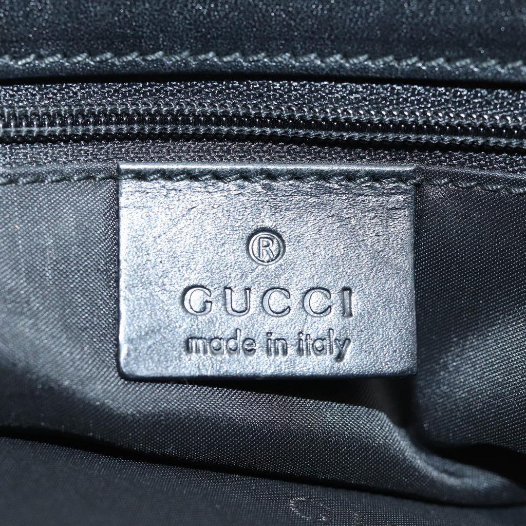 GUCCI Tote Bag Nylon Black 002 1028 83961