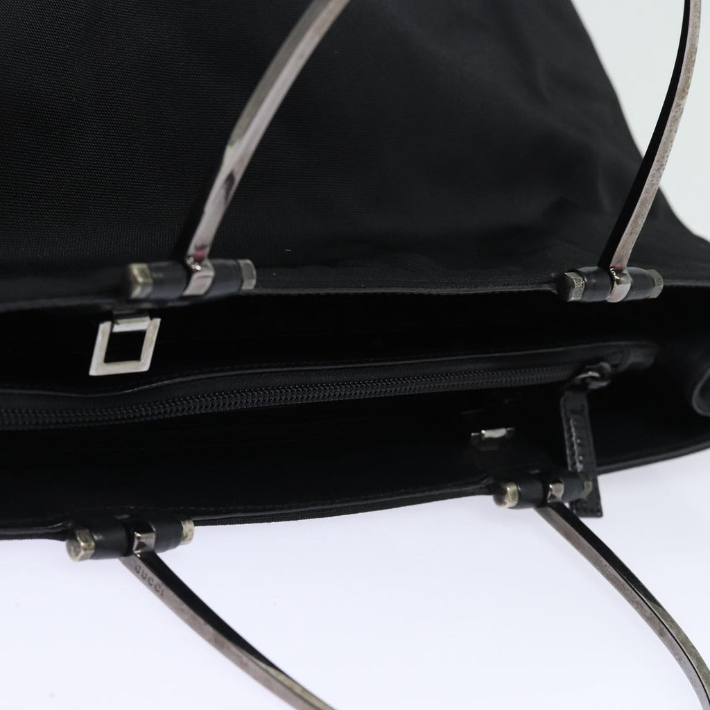 GUCCI Tote Bag Nylon Black 002 1028 83961