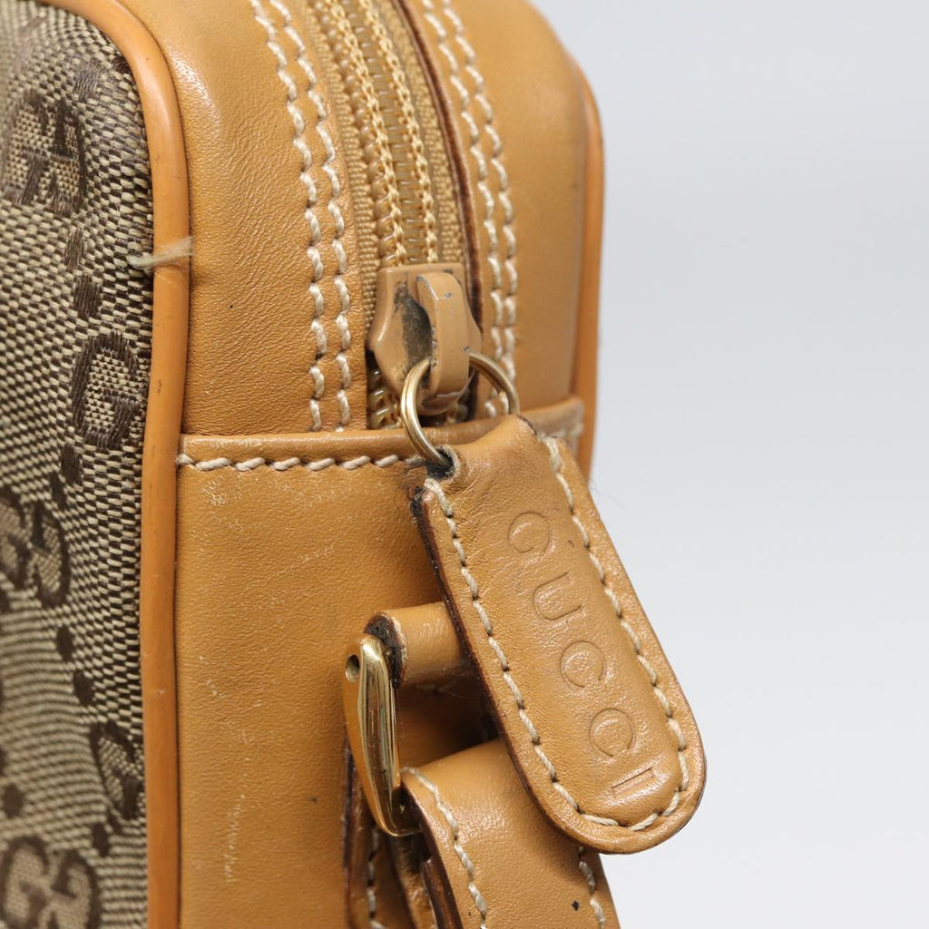 GUCCI GG Canvas Clutch Bag Beige 018 3754 3642 83962