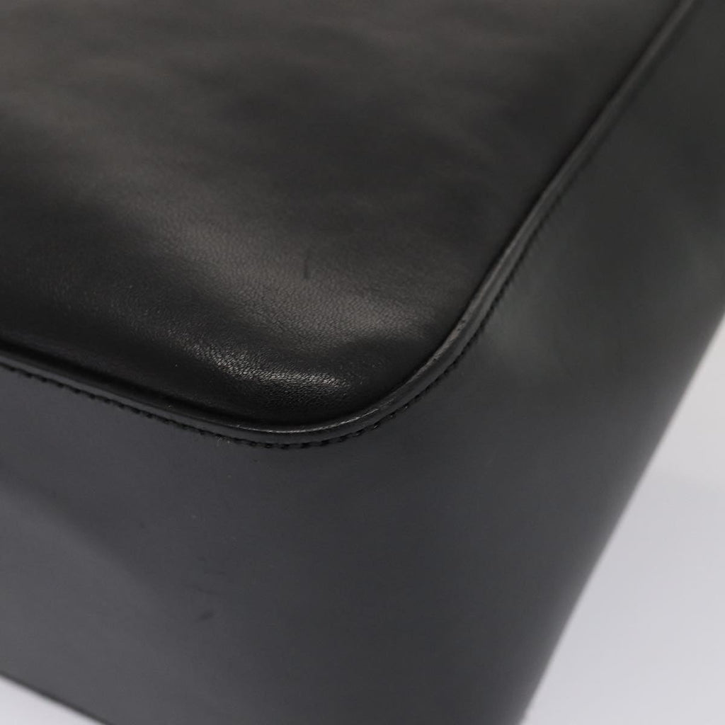 GUCCI Shoulder Bag Leather Black Silver 001 3766 3444 83972
