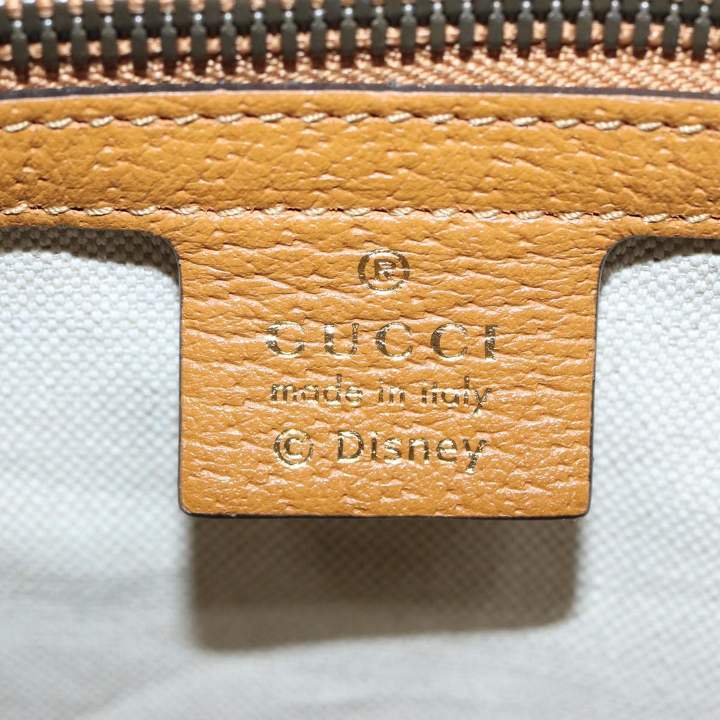 GUCCI Micro GG Supreme Disney Collaboration Bag PVC Brown 547953 83984