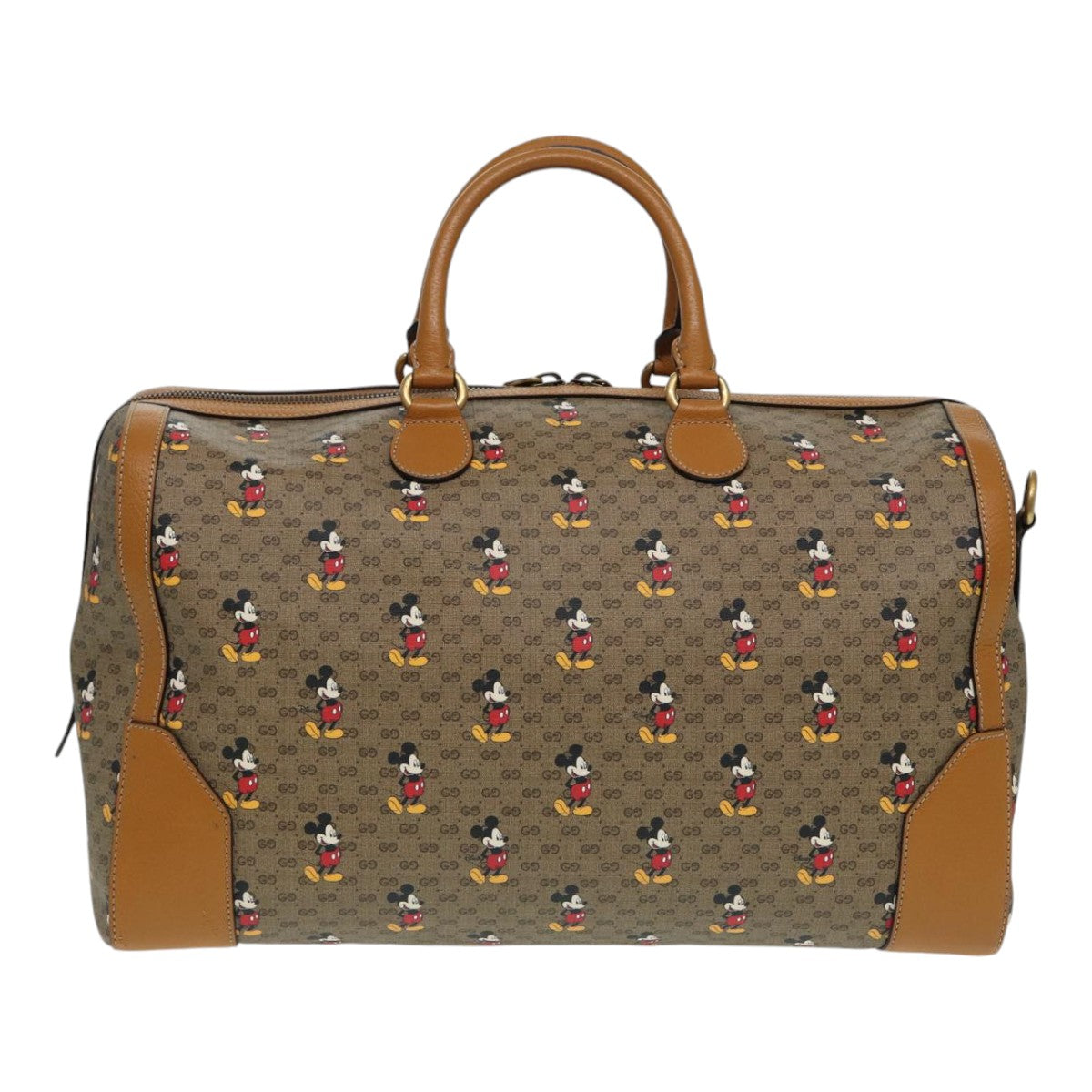 GUCCI Micro GG Supreme Disney Collaboration Bag PVC Brown 547953 83984