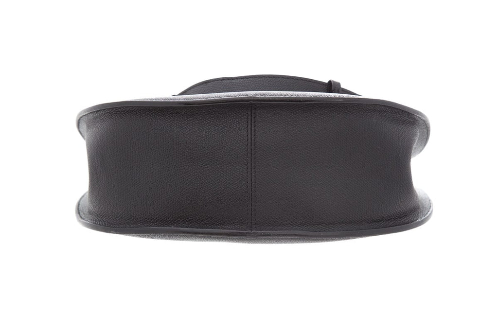 Valextra Black Weekend Medium Hobo Handbag