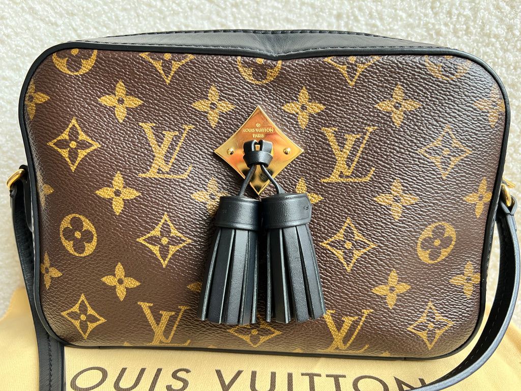 Louis Vuitton Saintonge Black and Monogram