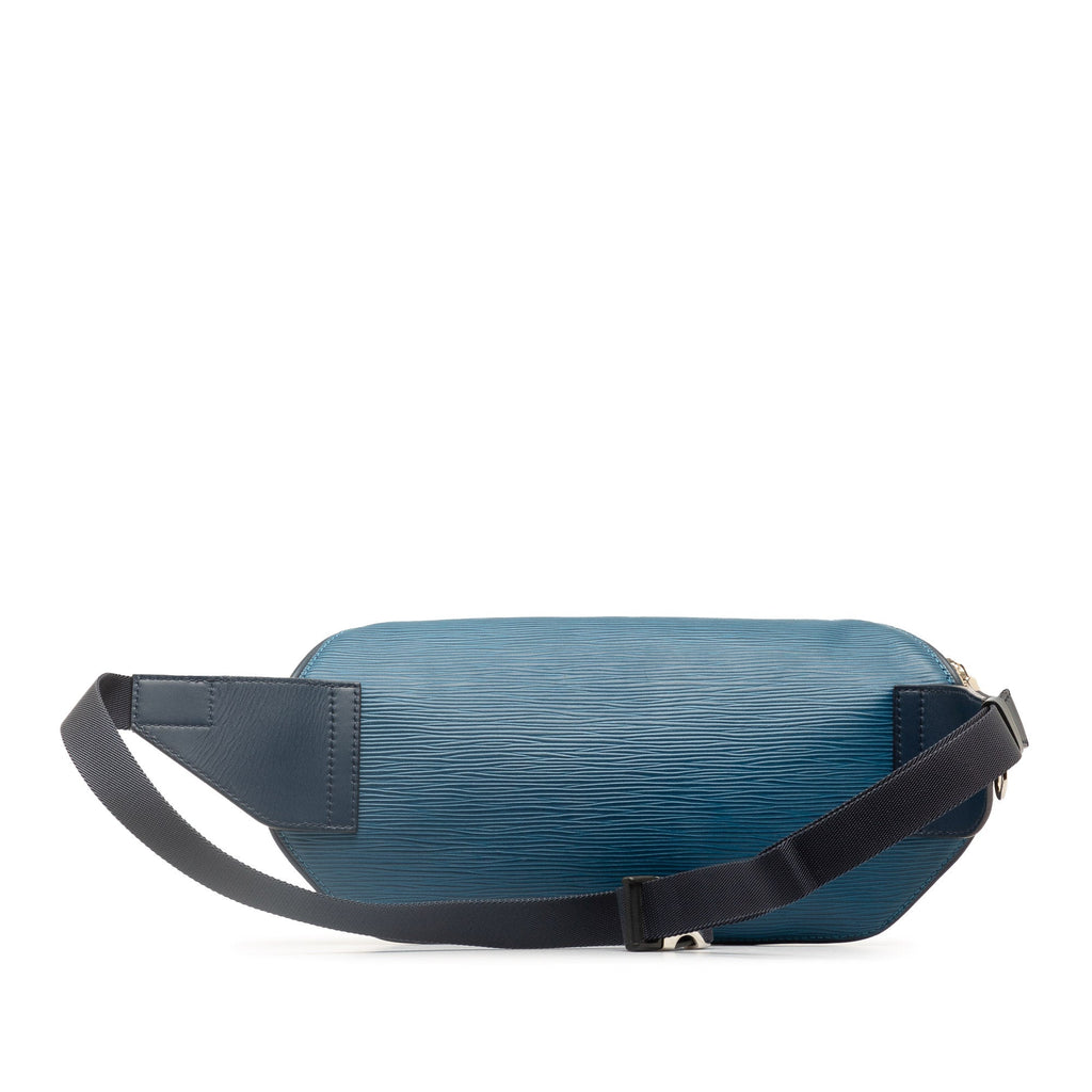 Blue Louis Vuitton Epi Initials Belt Bag