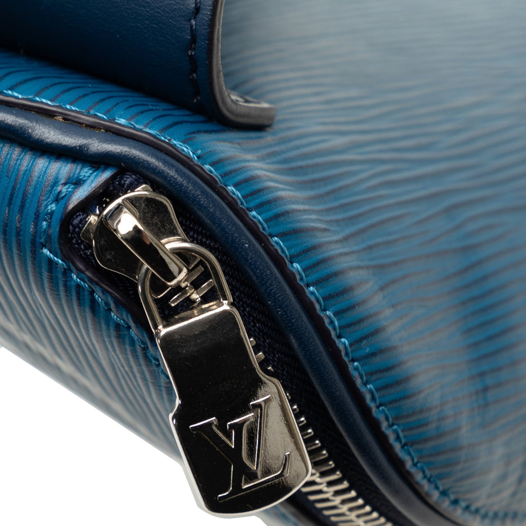 Blue Louis Vuitton Epi Initials Belt Bag