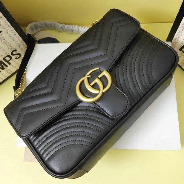 Women's Gucci GG Marmont medium matelassÃƒÆ’Ã‚Â© shoulder bag