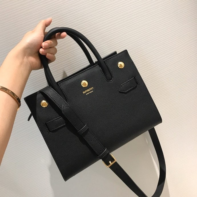 GLAMI Mini Title Bag Black For Women, Bags 9.8.6in/25cm