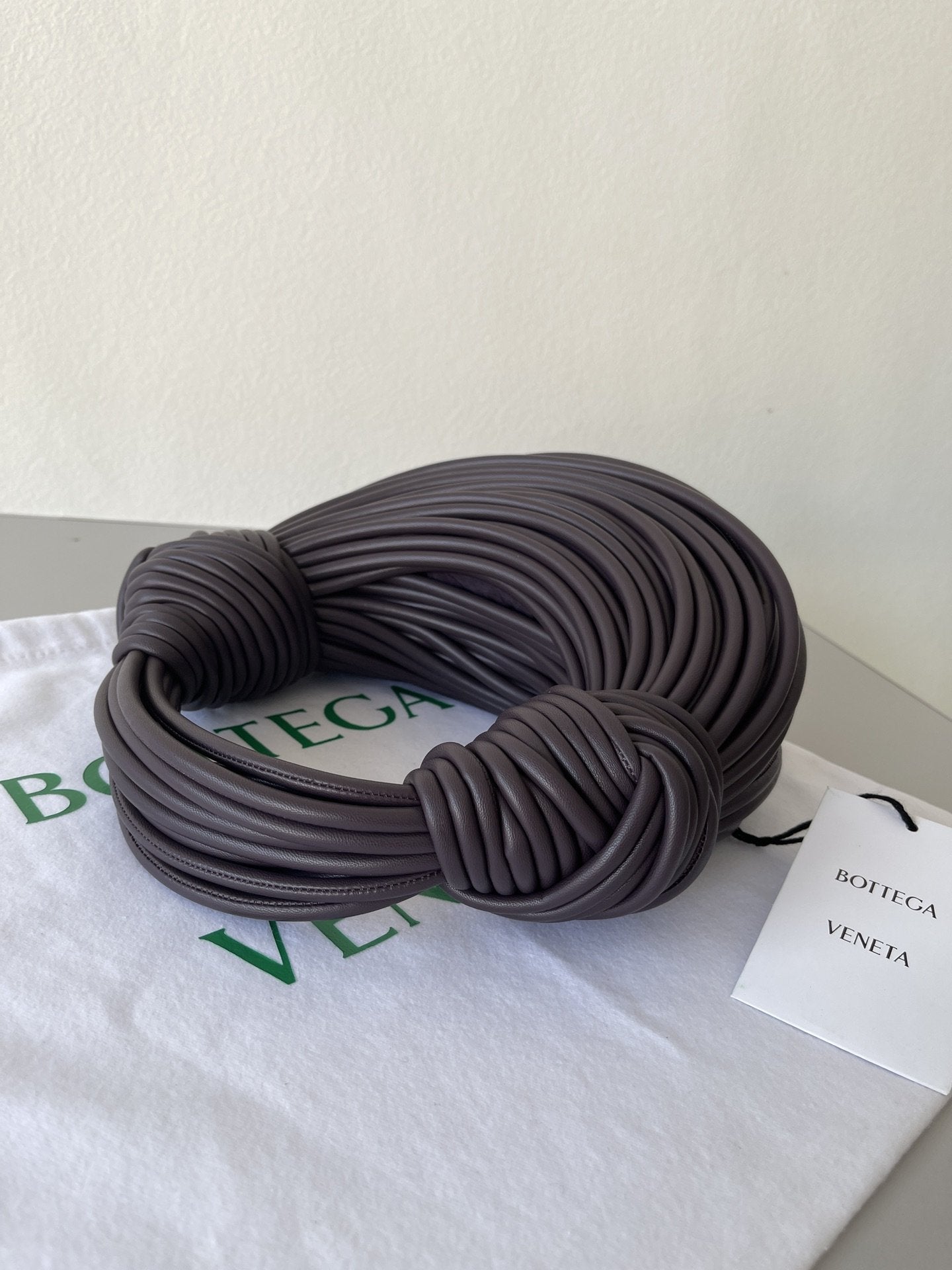GLAMI Double Knot Dark Violet, For Women, Bags 9.8in/25cm
