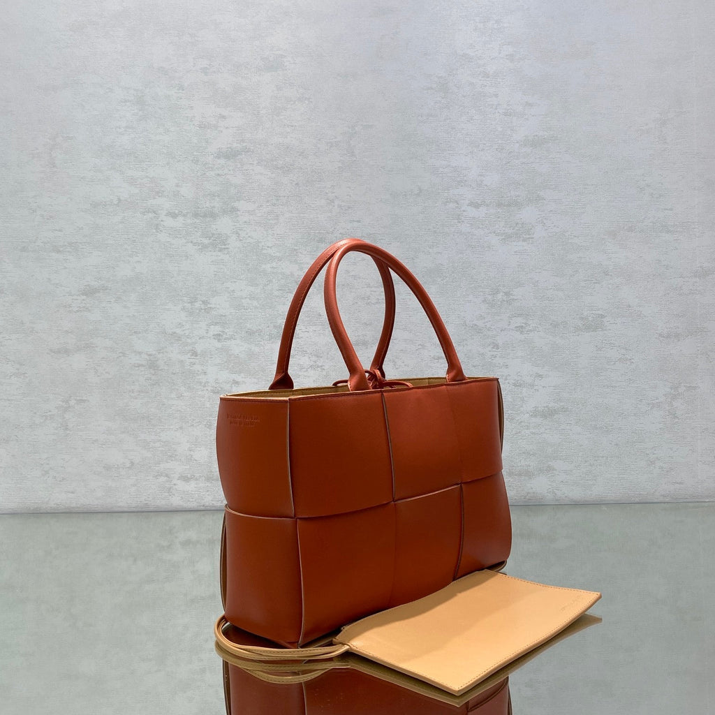 GLAMI Small Arco Tote Bag Orange, For Women, Bags 14.2in/36cm