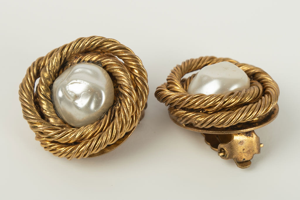 Boucles d'oreilles Chanel 1984