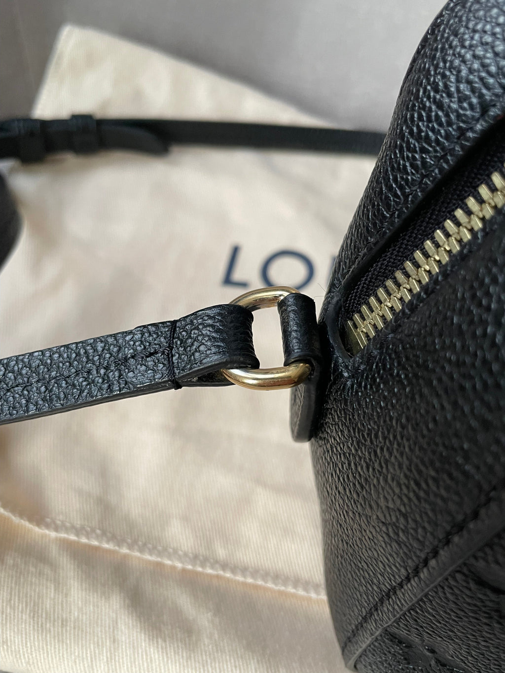 Louis Vuitton Saintonge Black Empreinte (RRP £1520)
