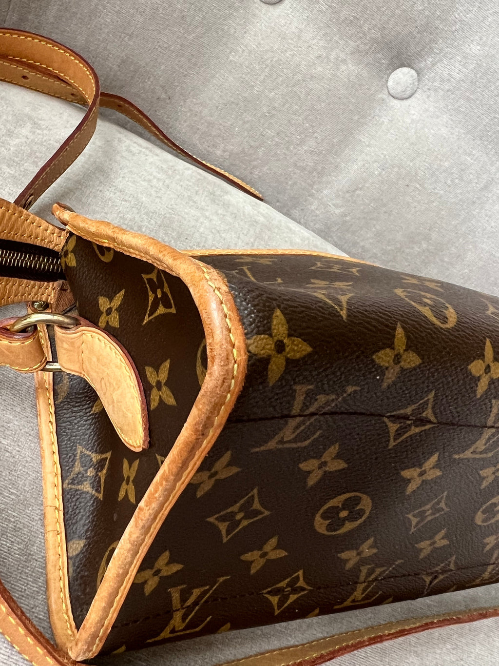 Louis Vuitton Popincourt with long strap in Monogram