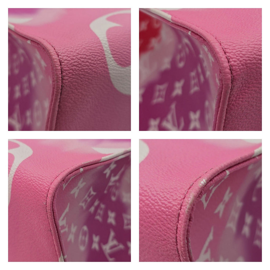 Louis Vuitton Rouge Giant Monogram Escale Onthego GM Tote