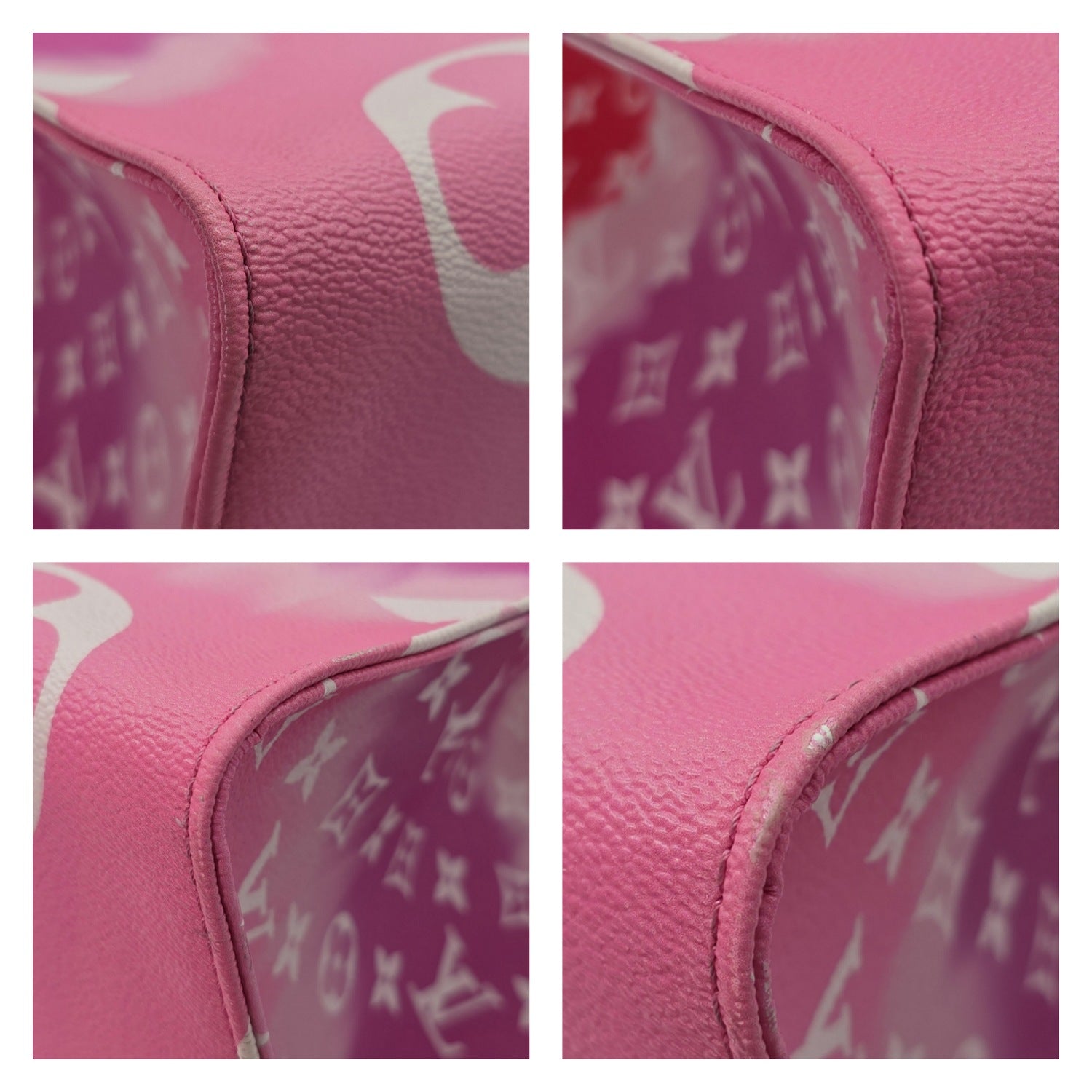 Louis Vuitton Rouge Giant Monogram Escale Onthego GM Tote
