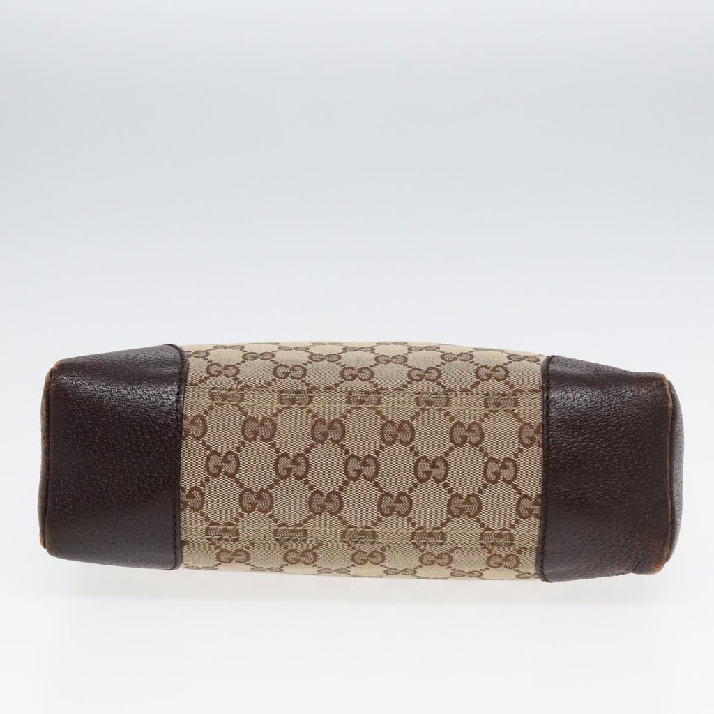 GUCCI GG Canvas Shoulder Bag Beige 114273 84223