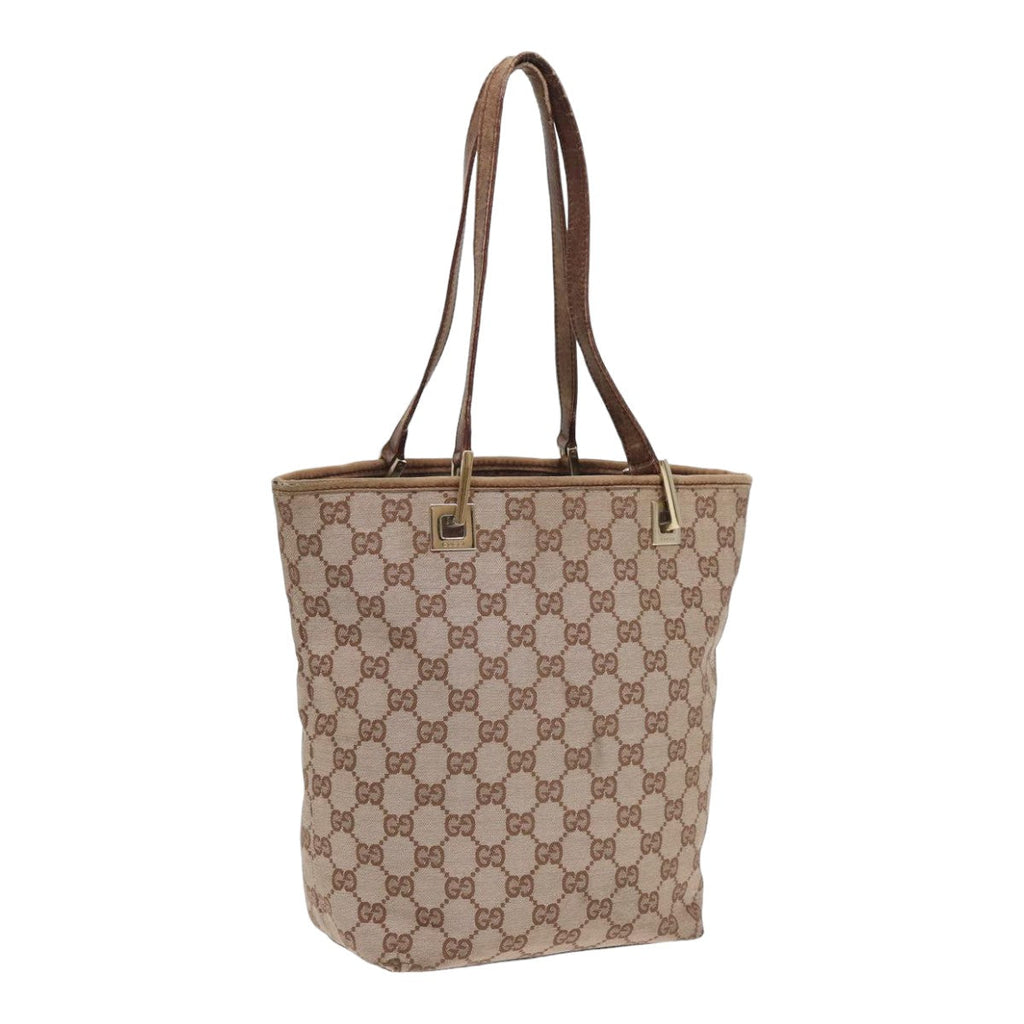 GUCCI GG Canvas Tote Bag Pink 002 1099 84227