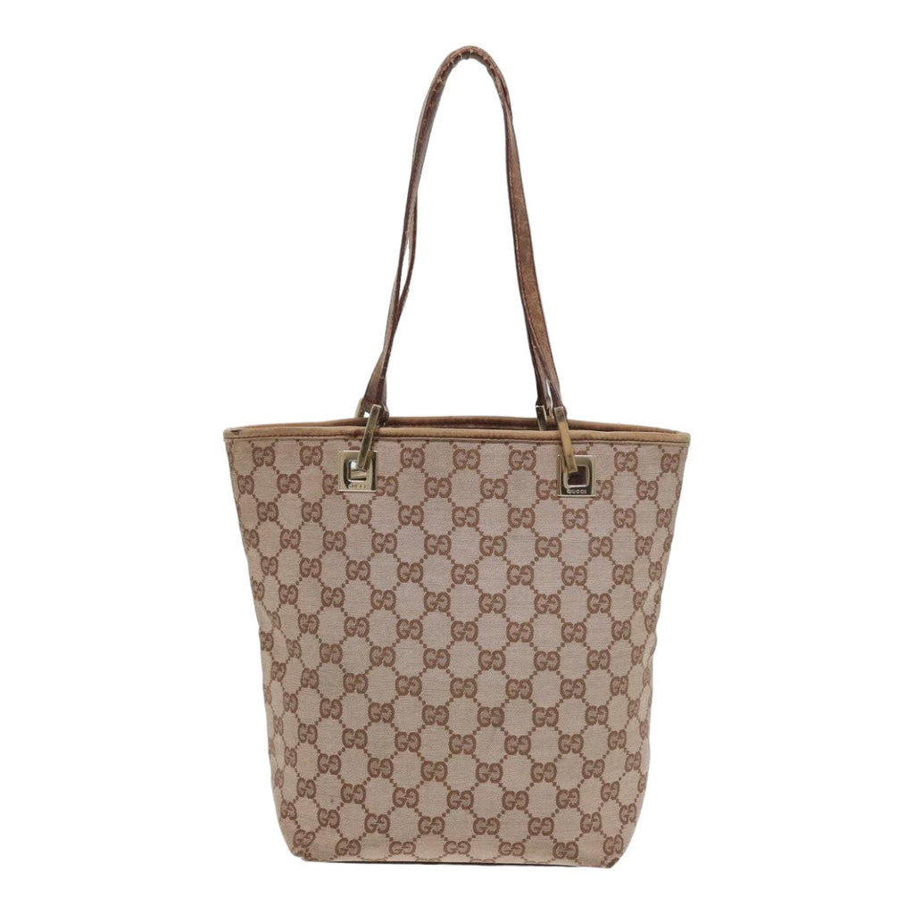 GUCCI GG Canvas Tote Bag Pink 002 1099 84227