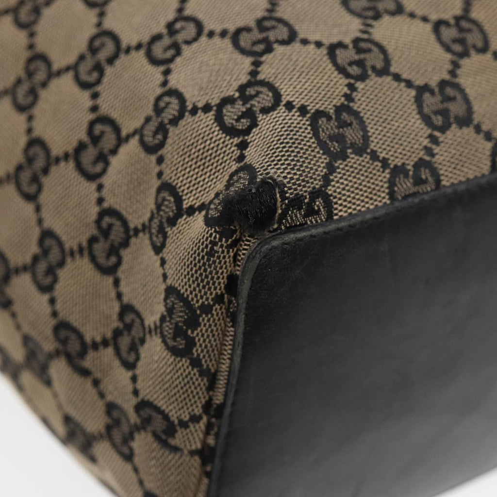 GUCCI GG Canvas Tote Bag Navy 002 1098 84228
