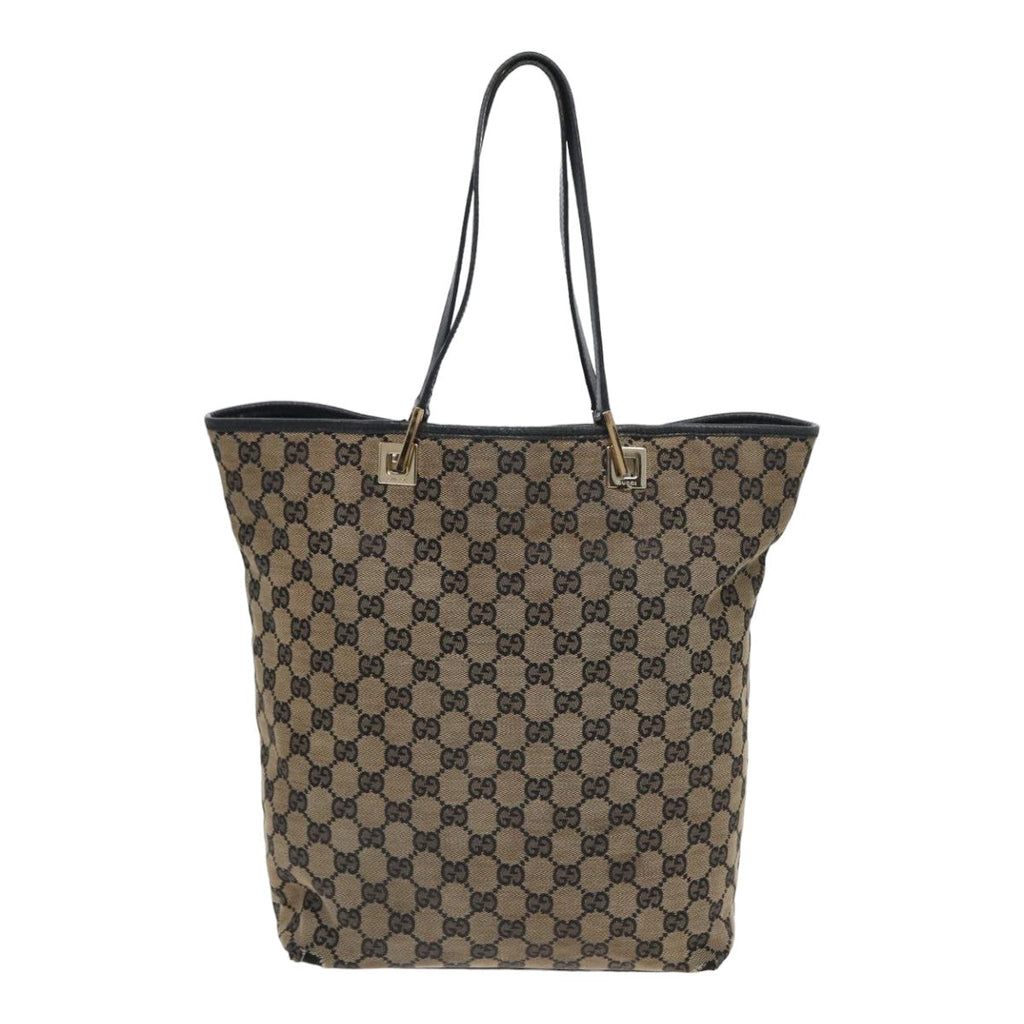 GUCCI GG Canvas Tote Bag Navy 002 1098 84228