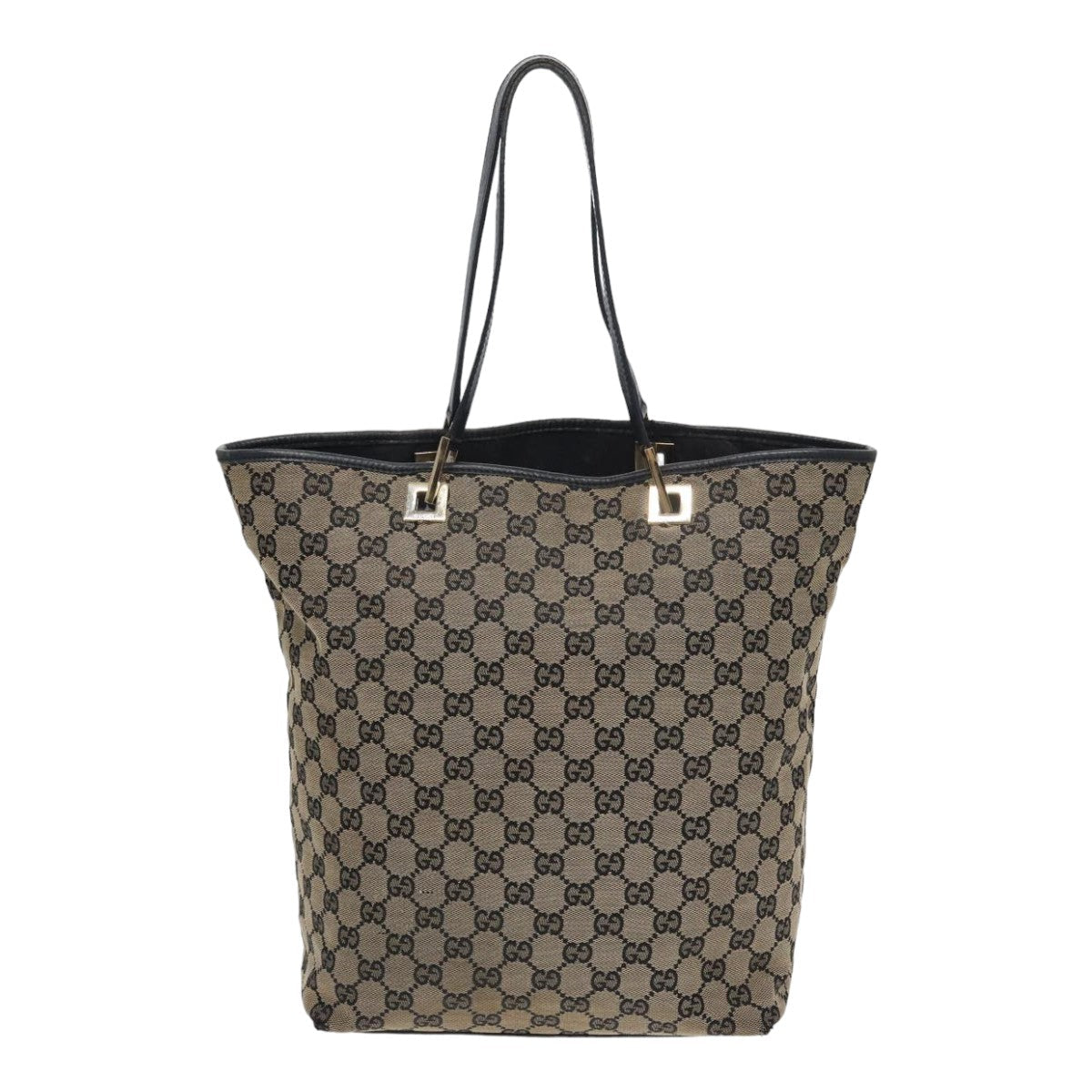 GUCCI GG Canvas Tote Bag Navy 002 1098 84228