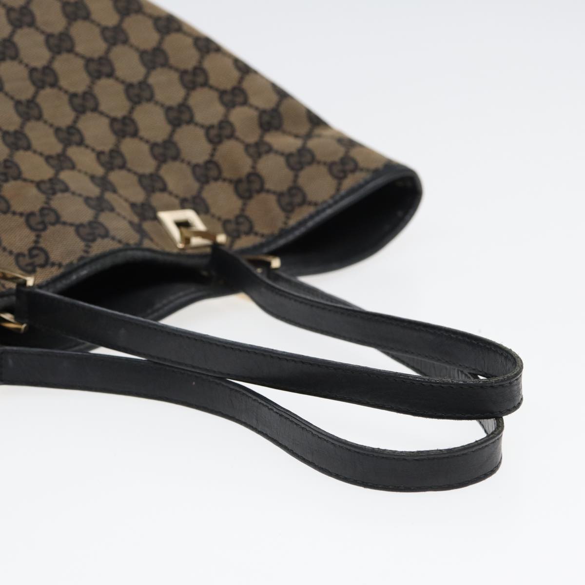 GUCCI GG Canvas Tote Bag Navy 002 1098 84228