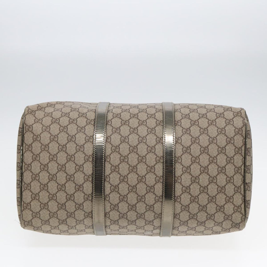 GUCCI GG Supreme Boston Bag PVC Beige 193602 84231