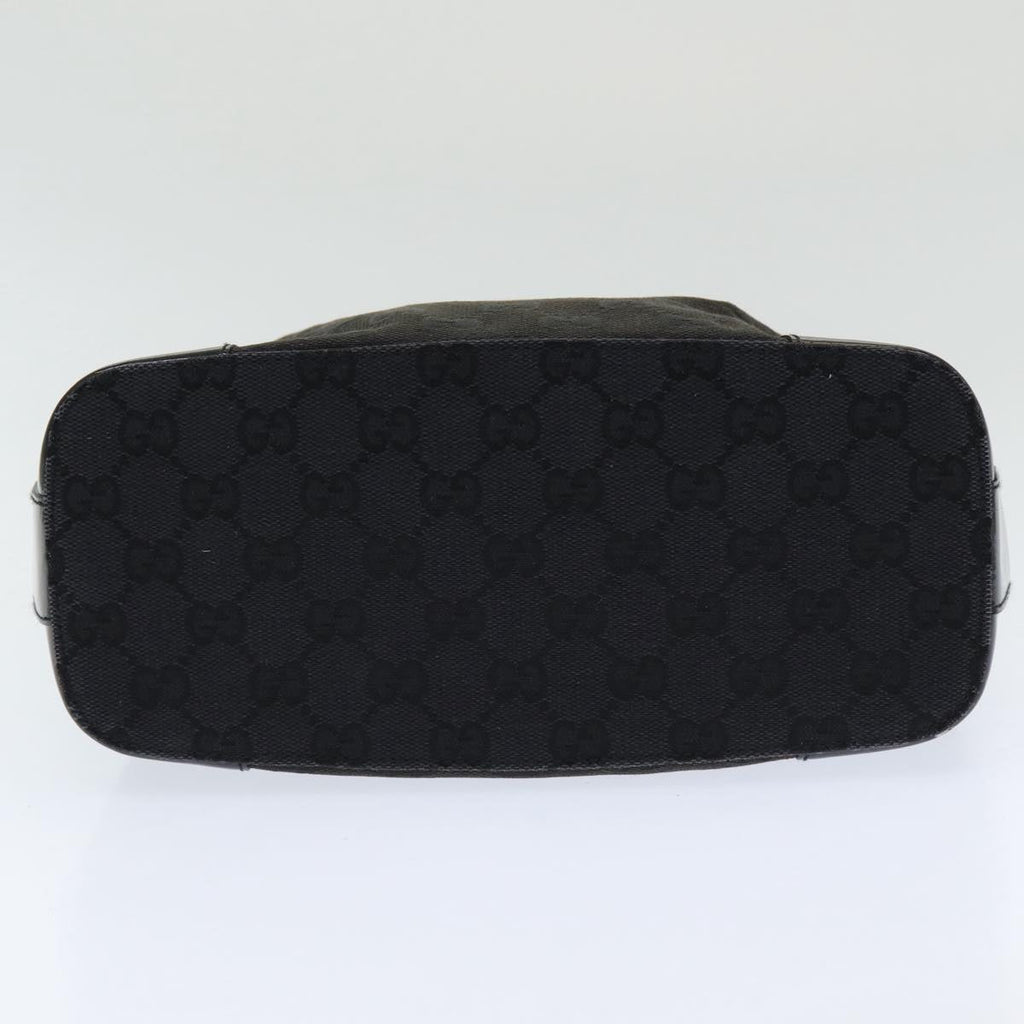 GUCCI GG Canvas Shoulder Bag Black 001 4204 84431