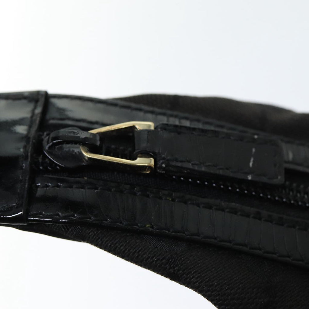 GUCCI GG Canvas Shoulder Bag Black 001 4204 84431