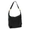 GUCCI GG Canvas Shoulder Bag Black 001 4204 84431
