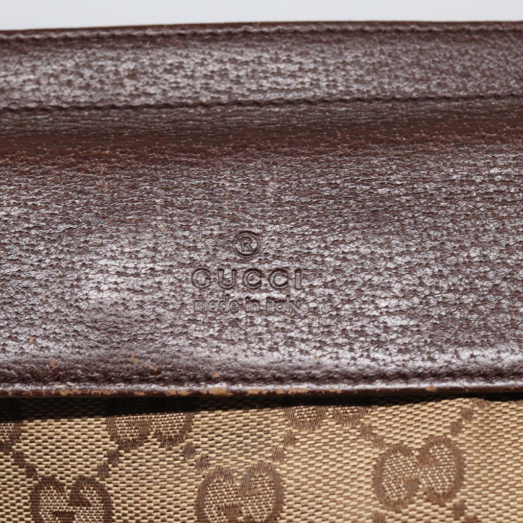 GUCCI GG Canvas Waist bag Beige 28566 84437