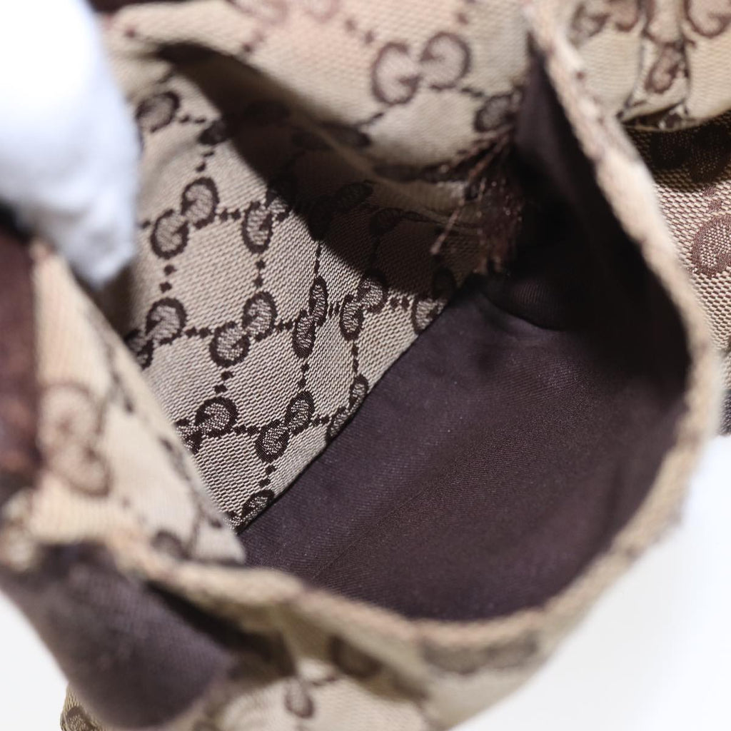 GUCCI GG Canvas Waist bag Beige 28566 84437