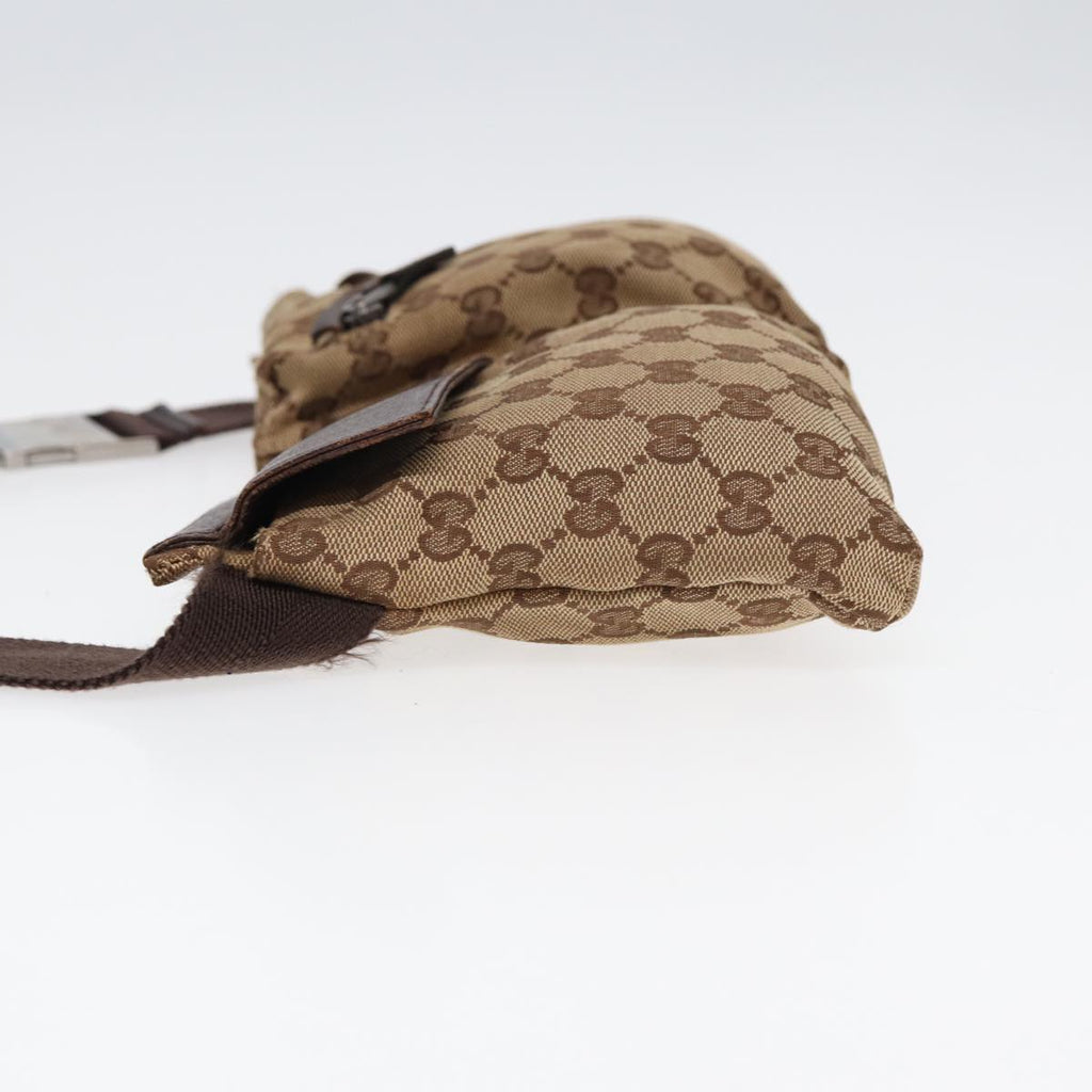 GUCCI GG Canvas Waist bag Beige 28566 84437