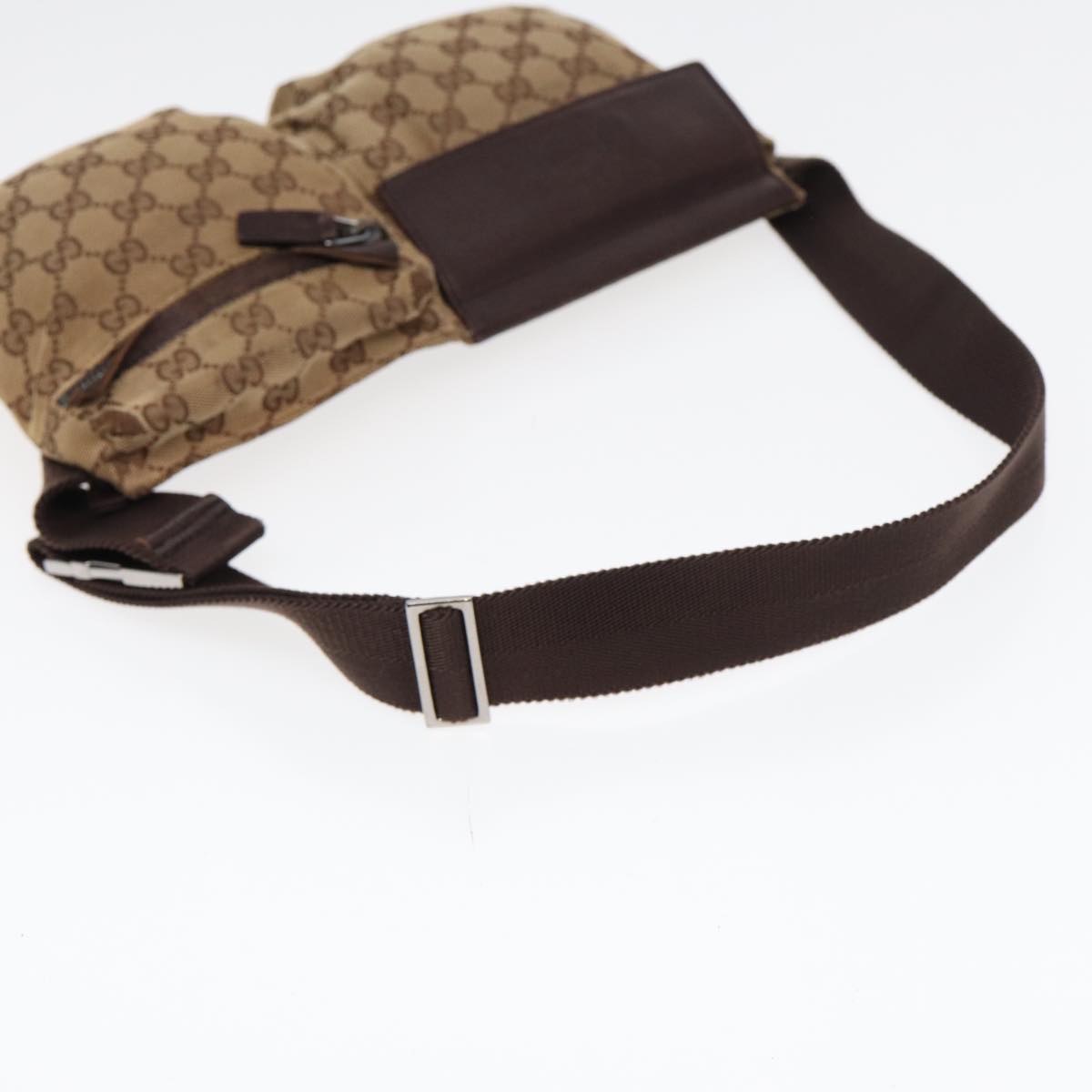 GUCCI GG Canvas Waist bag Beige 28566 84437
