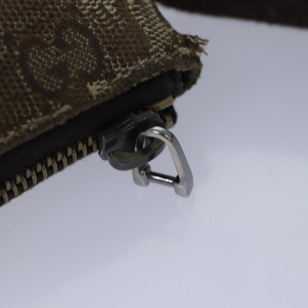 GUCCI GG Canvas Shoulder Bag Beige Brown 114273 84457