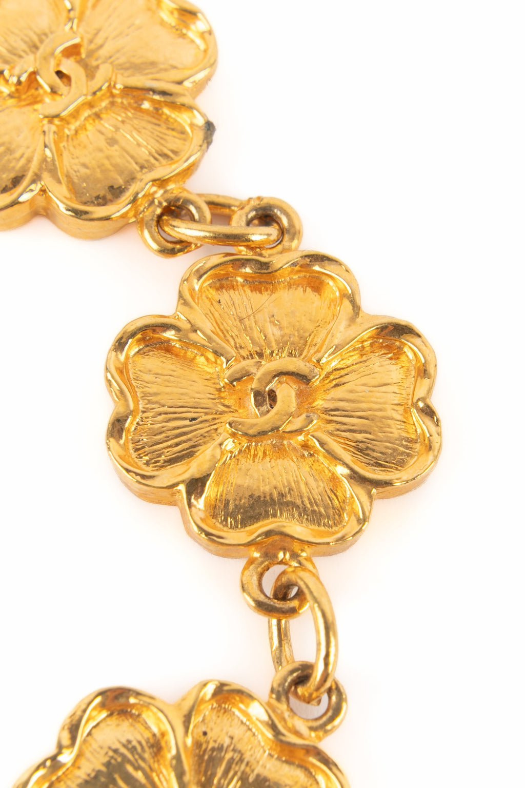 Bracelet trèfles Chanel 1980's
