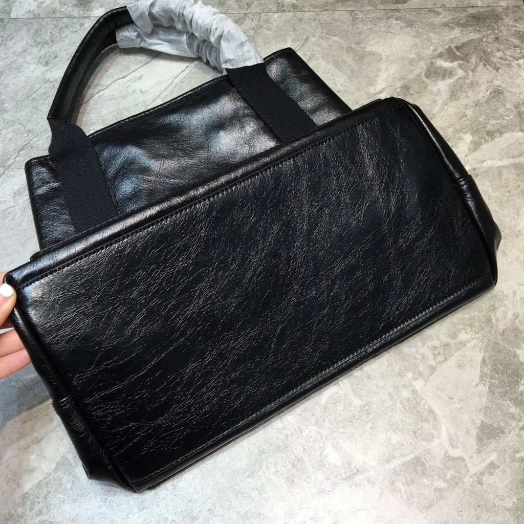 Balen Navy MeGLAMIum Cabas Tote Bag In Black, For Women,  Bags 14.1in/36cm