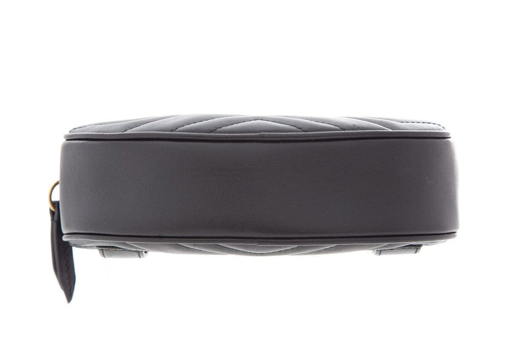 Gucci Black Small Marmont Belt Bag