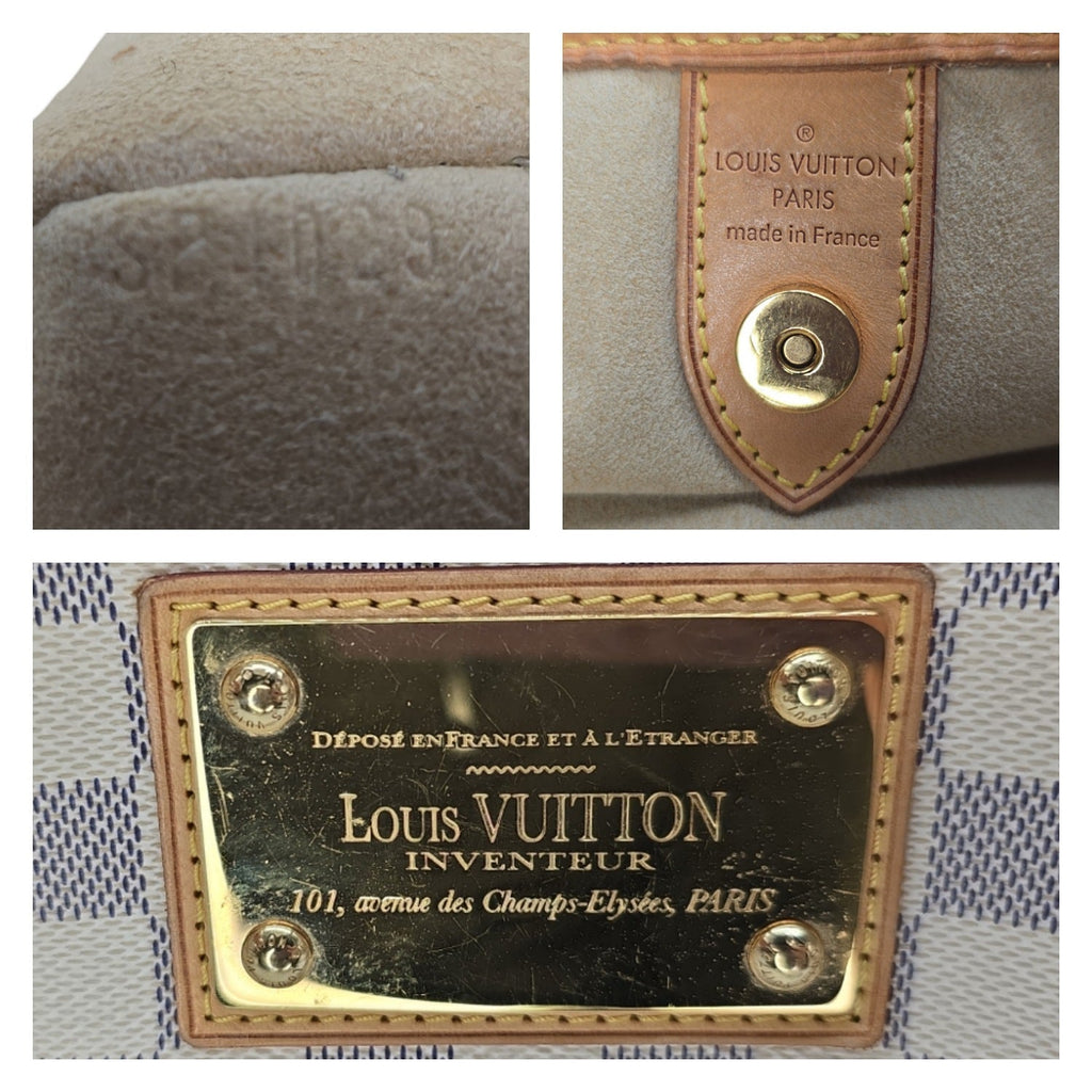 Louis Vuitton Vintage Damier Azur Galleria GM