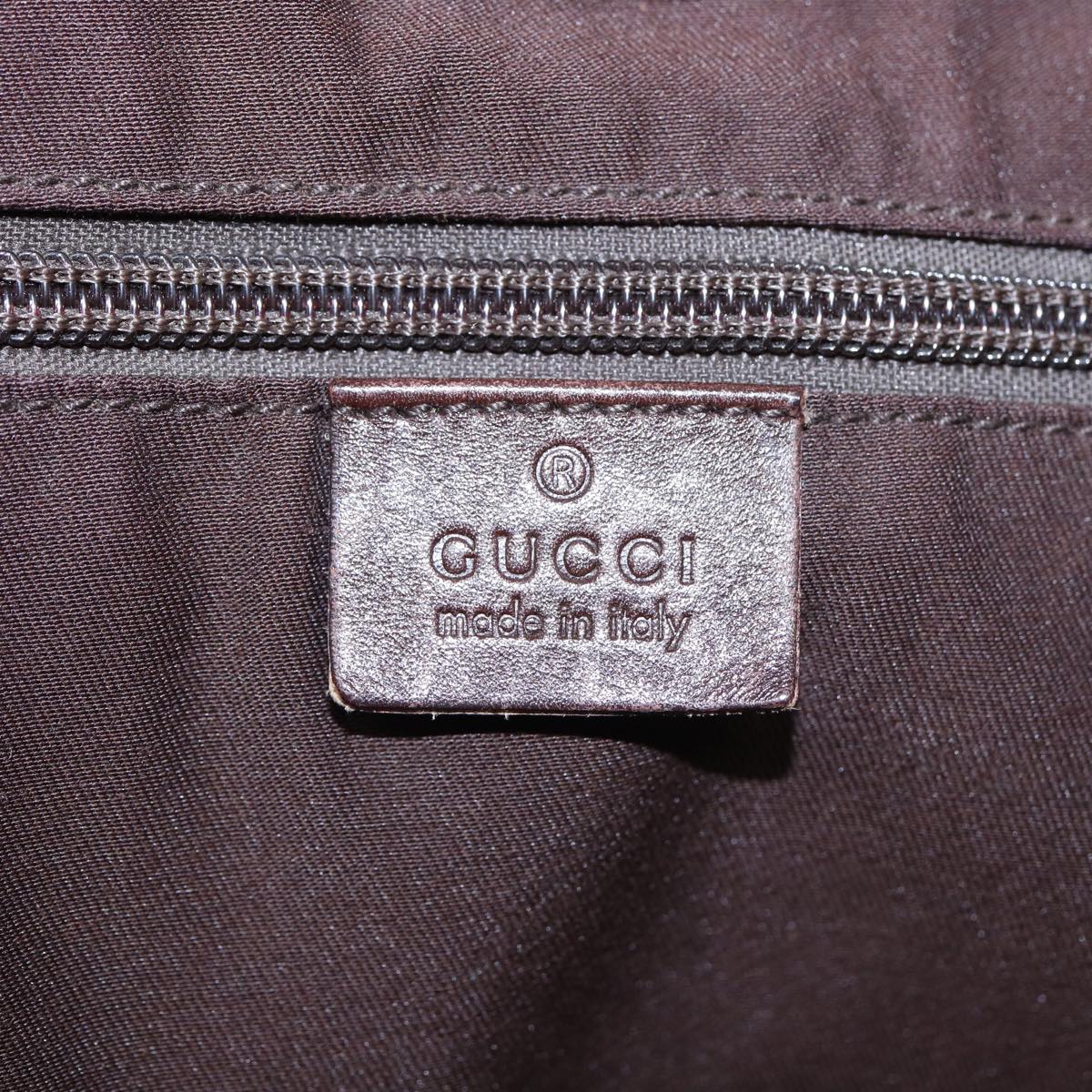 GUCCI GG Canvas Tote Bag Beige Brown 153238 84604
