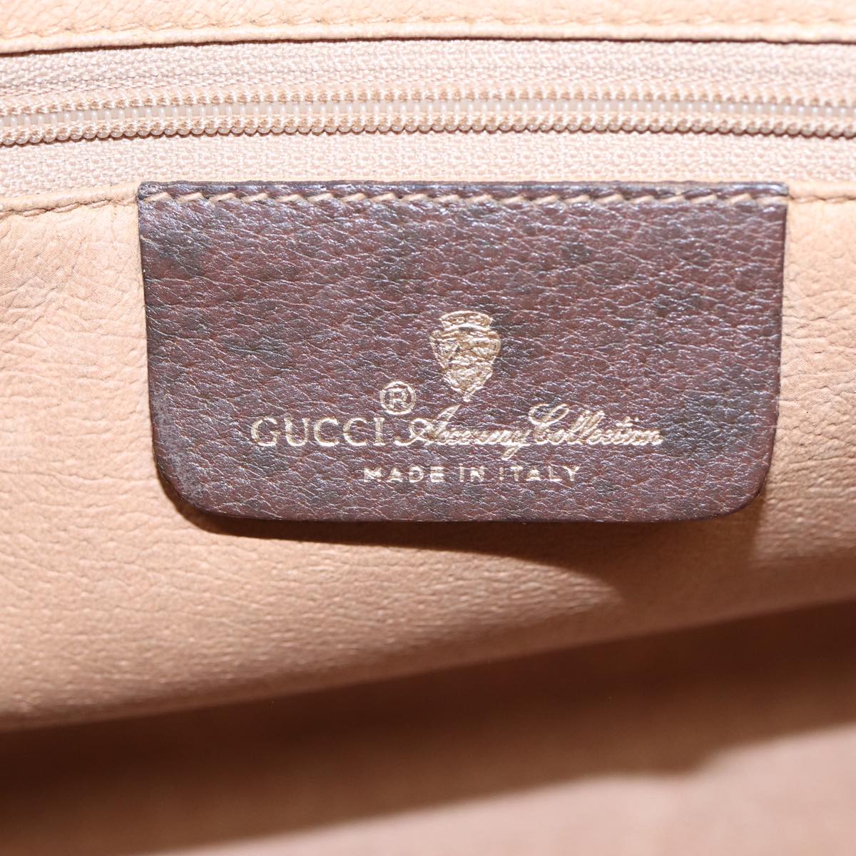 GUCCI GG Supreme Web Sherry Line Shoulder Bag PVC Beige Red 56 02 088 84753
