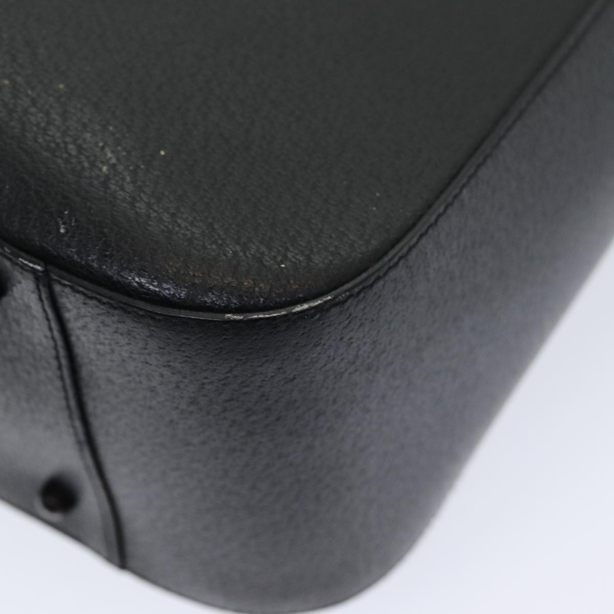 GUCCI Hand Bag Leather 2way Black 000 2058 0307 6 84764