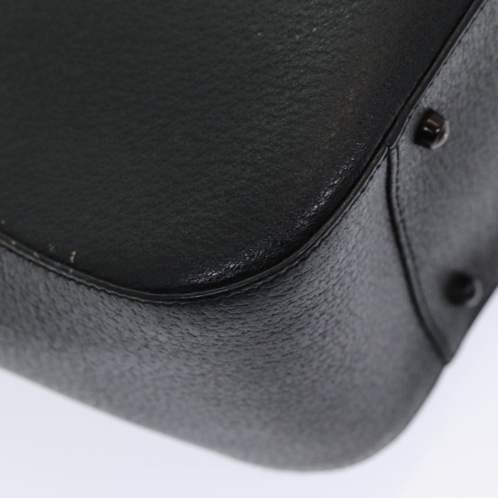 GUCCI Hand Bag Leather 2way Black 000 2058 0307 6 84764