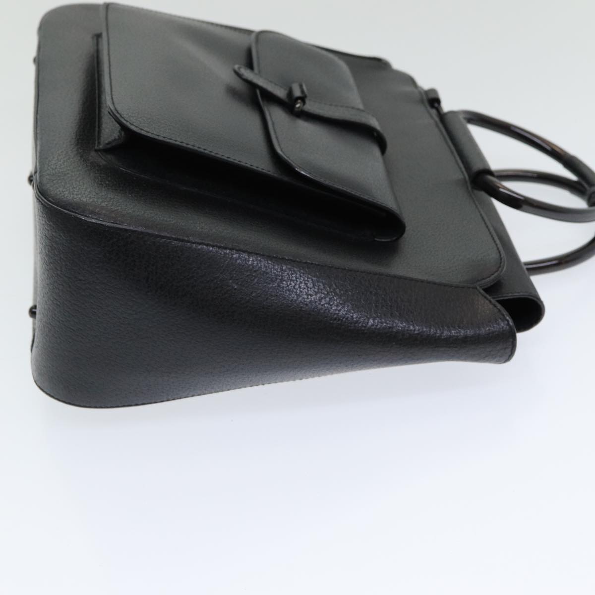 GUCCI Hand Bag Leather 2way Black 000 2058 0307 6 84764