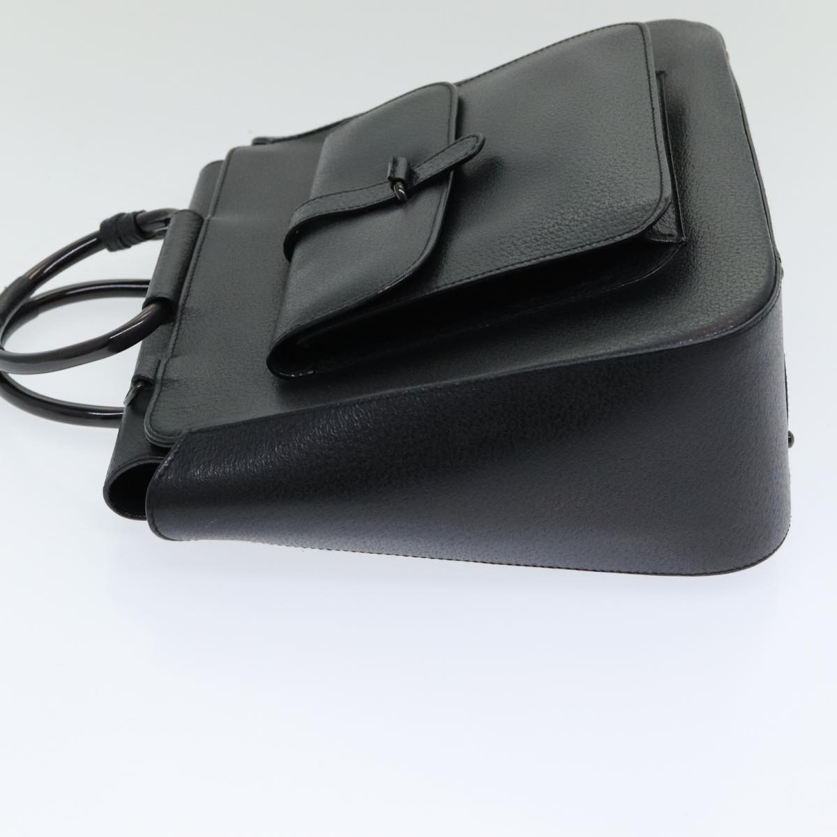 GUCCI Hand Bag Leather 2way Black 000 2058 0307 6 84764